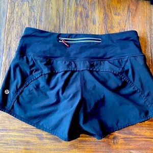 Lululemon speed up shorts. 4” inseam